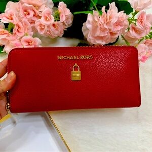 Michael Kors Red Wallet